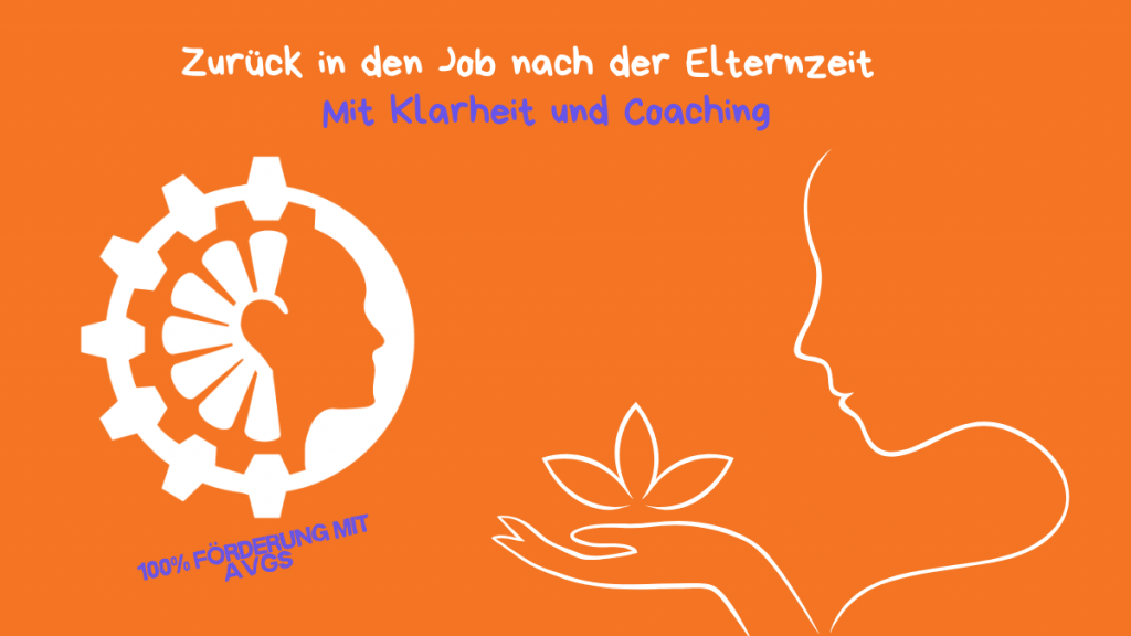 Zurück in den Job nach der Elternzeit? Mit einem geförderten Coaching (AVGS) findest du deine Stärken, neue Perspektiven und lernst Tools wie Canva oder ChatGPT kennen. ORANGEWERK begleitet dich individuell.